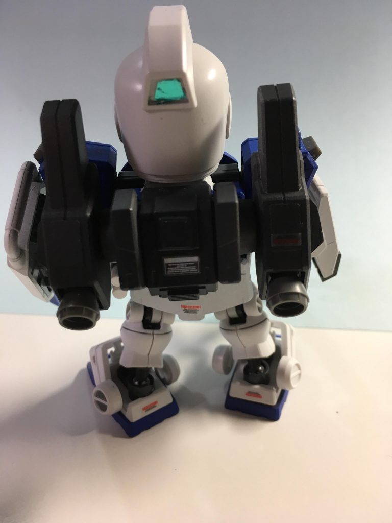 EZ- SRのバックパックの下部分は切断して使用しています。