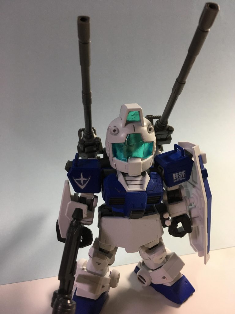 EZ- SRのバックパックをそのまま使ってるので、
両肩キャノンにも当然変更できます。