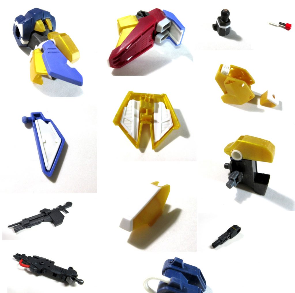 各所数ミリ単位ですが、延長工作してあります。