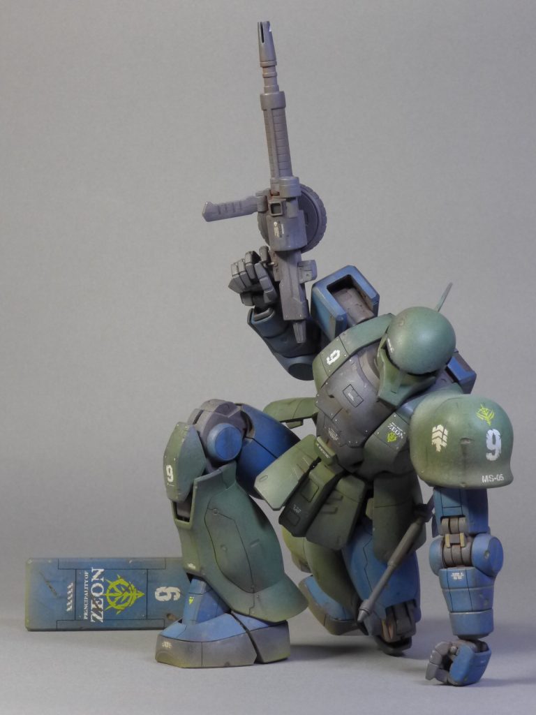 MS-05B ZAKU ～老兵の限界～–2枚目/制作者：はっしー