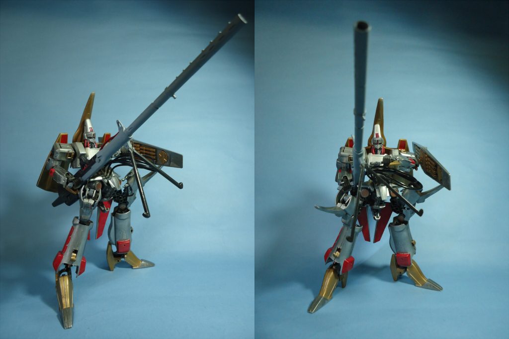前斜めと正面写真(バスターランチャー構え!)