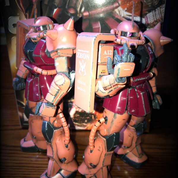 推しのシャア専用ザク( ´ิ﹃ ´ิ*)