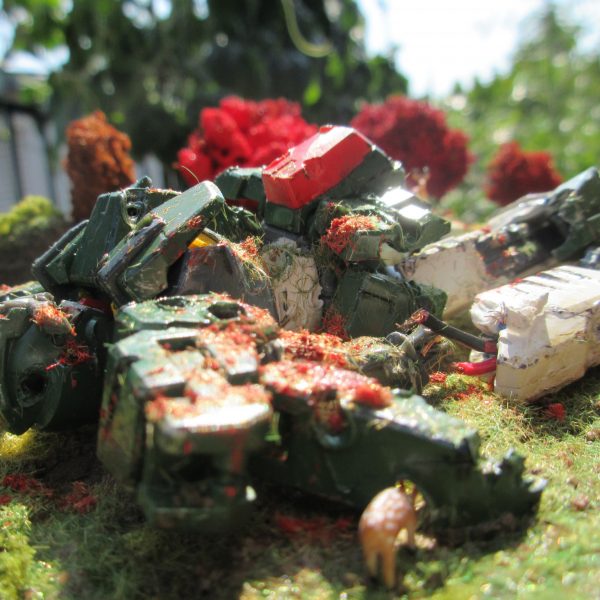 紅葉ケルディム。ダブルオーEDのジオラマ！