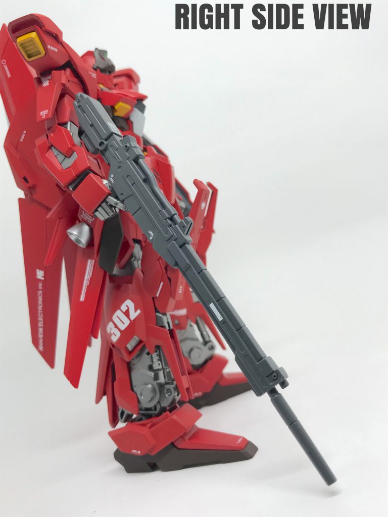 ビームライフルは普通にデルタプラスの
モノを使用してます。