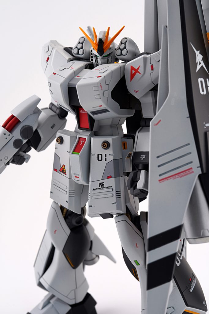 HG νガンダムHWS–2枚目/制作者：mizu