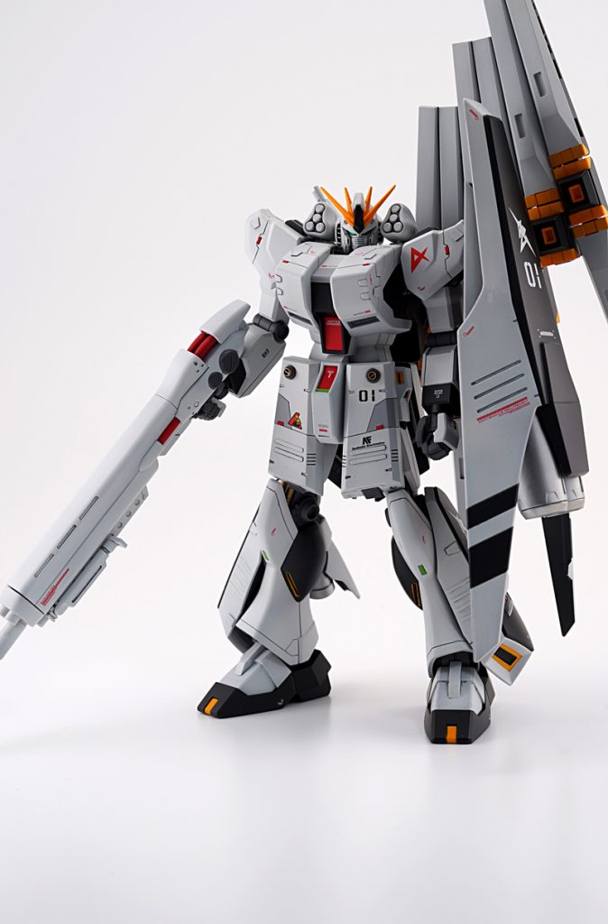 HG νガンダムHWS–3枚目/制作者：mizu