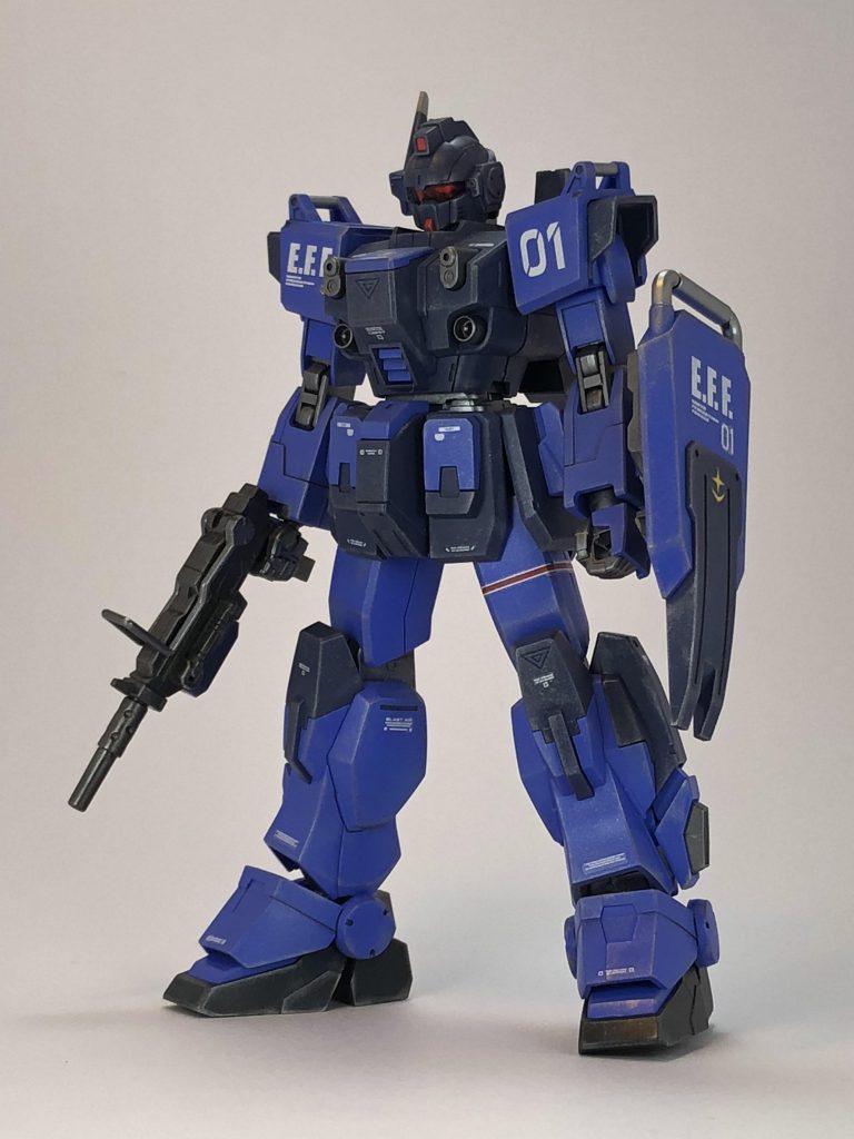 ‪HGブルーディステニー1号機–2枚目/制作者：デコポン