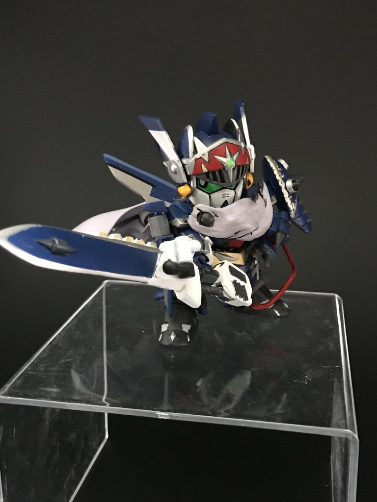 皇青騎士ガンダム–5枚目/制作者：すし@ガンスタ