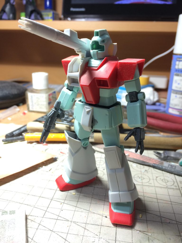 とりあえず一通りくっつけた状態。