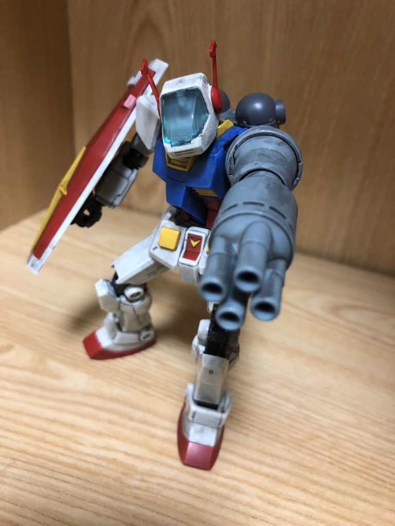 またまた前方の敵に攻撃！