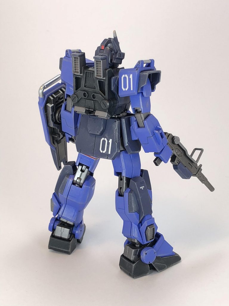 ‪HGブルーディステニー1号機–4枚目/制作者：デコポン