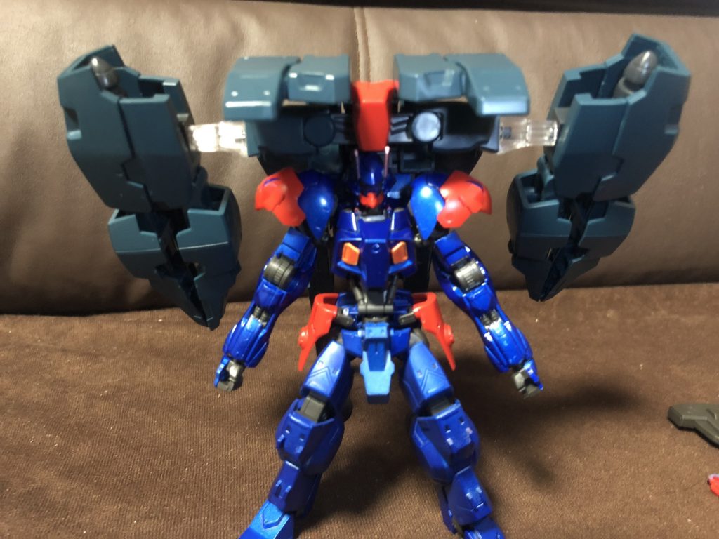 自分設定のモビルアーマー合体時