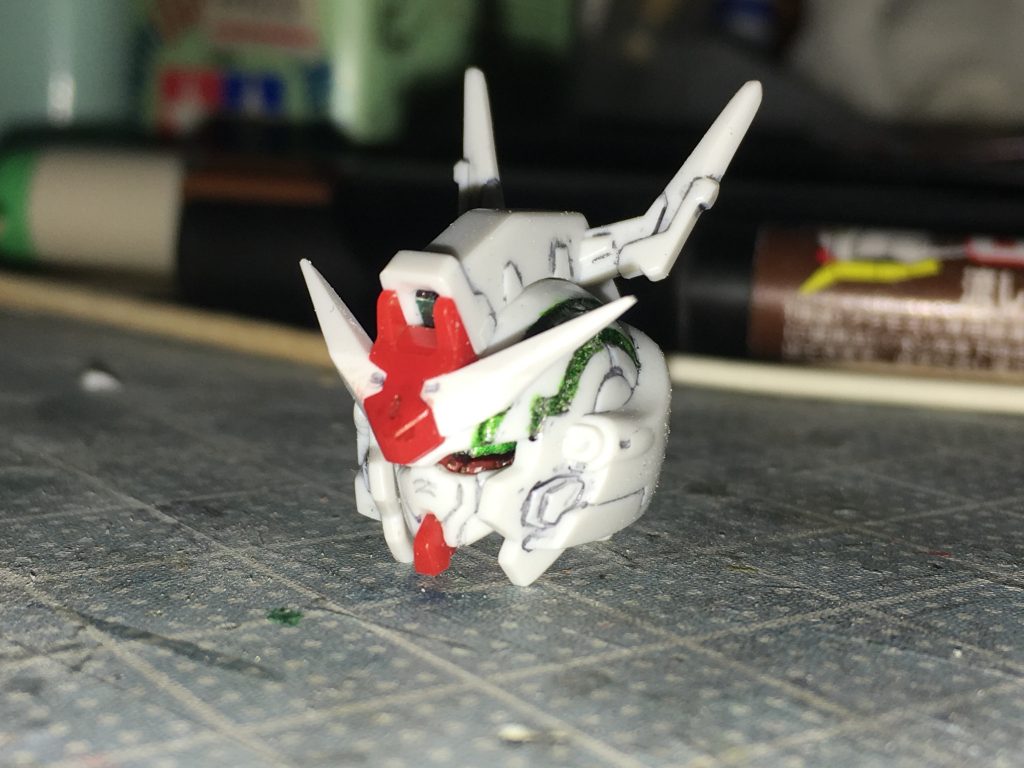 ムーンガンダム–3枚目/制作者：きしもとをん