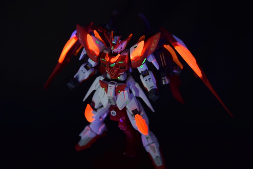 ウイングガンダムゼロ炎パーティーピーポーカスタム–5枚目/制作者：チキン　ユウ