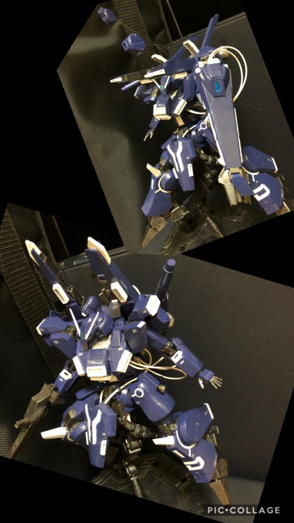 武装
●ビーム・ライフル
量産型の仕様のライフルではなく、本機専用のライフルとなっている。出力が高い。なお、ニューディサイズが使用していた物は、本機向けに開発した物とは違っていた。
●大型ビームサーベル
背部バインダーに装備された武装で、元々はビームカノンとして機能していたが本機では大型ビームサーベルとして機能する。出力は12.0MW。当時同様の兵装を装備していたΖΖガンダムより出力(10.0MW)が上。ドーベン・ウルフでは、非搭載となった。オリジナルと違い、バインダー外側に装備される。