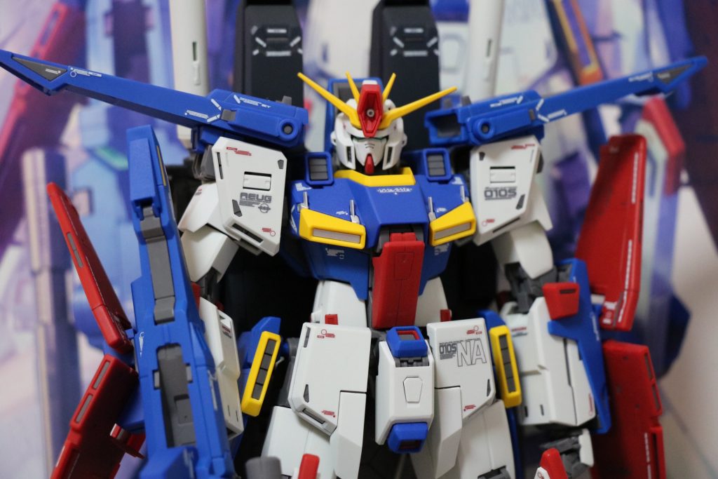 MG 強化型ZZガンダム Ver.ka–2枚目/制作者：@papurika1216re