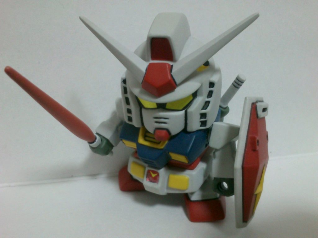 今見ると色々粗いですが、手持ちのSDキットの中で最初に作った物なので愛着があります。