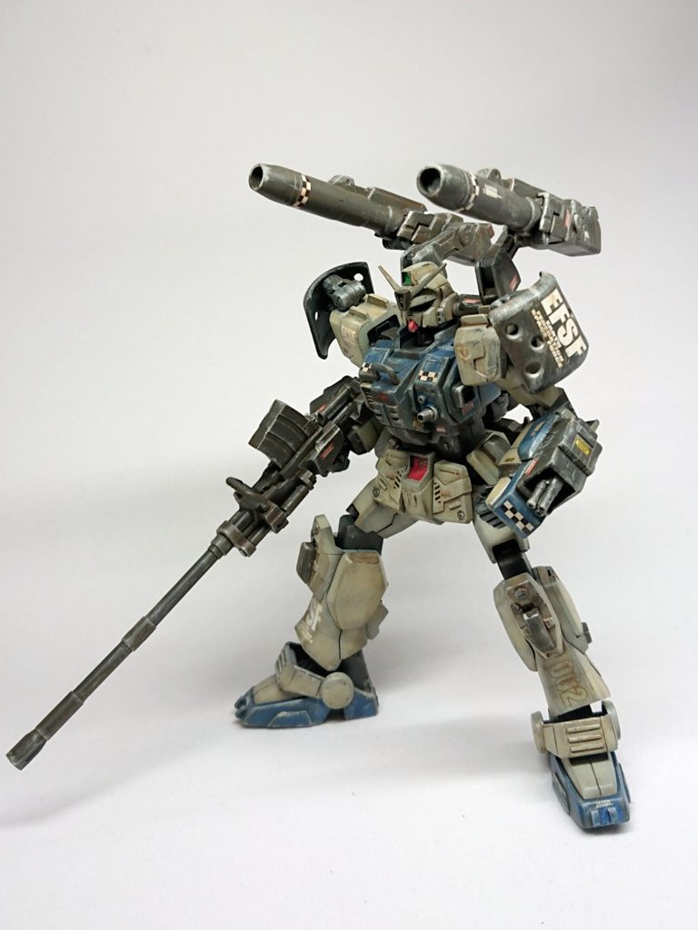 陸戦型ガンダム:砲撃仕様–5枚目/制作者：けーいち