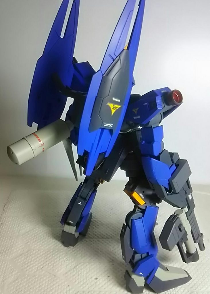 鉄血のバーザム(1/100)–3枚目/制作者：mSR12