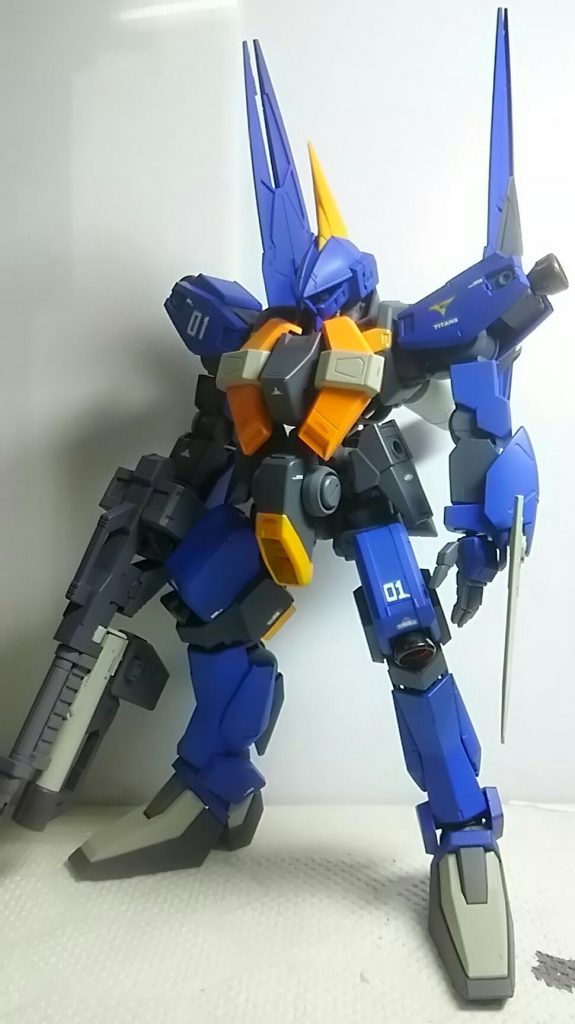 鉄血のバーザム(1/100)–2枚目/制作者：mSR12