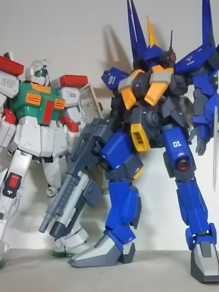 鉄血のバーザム(1/100)–6枚目/制作者：mSR12