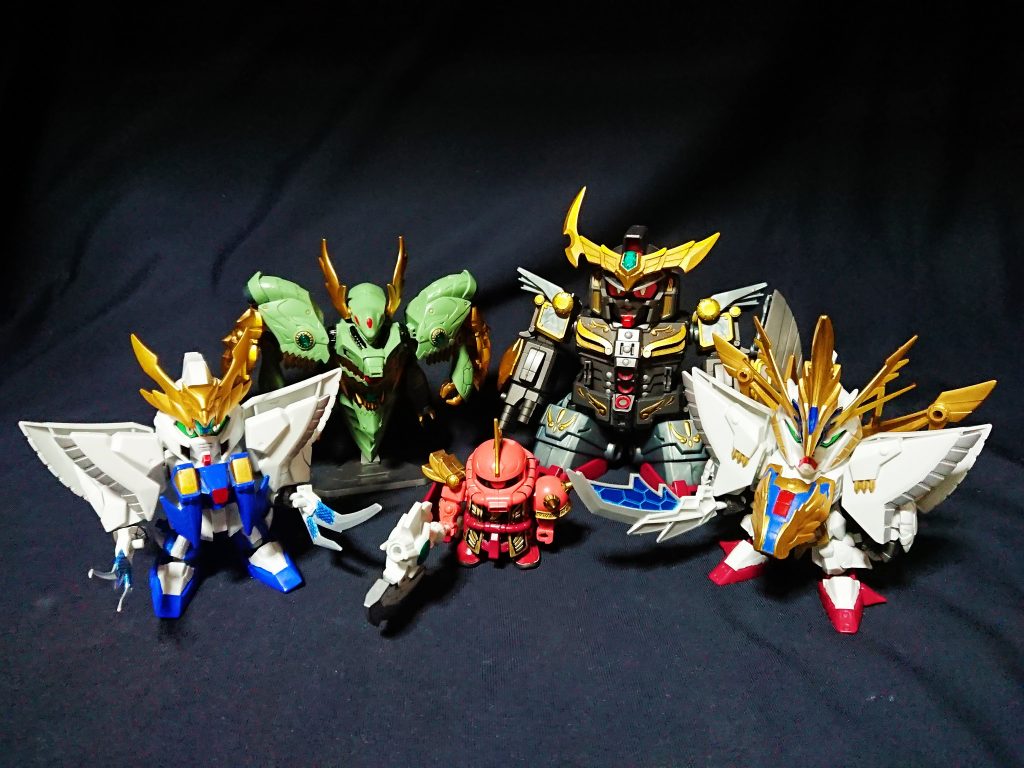 完成までに寄り道を繰返し半年近くかかりましたが無事完成。
普段キット化されないような演者ということもあり、1体1体の制作に時間がかかりましたが楽しめました。