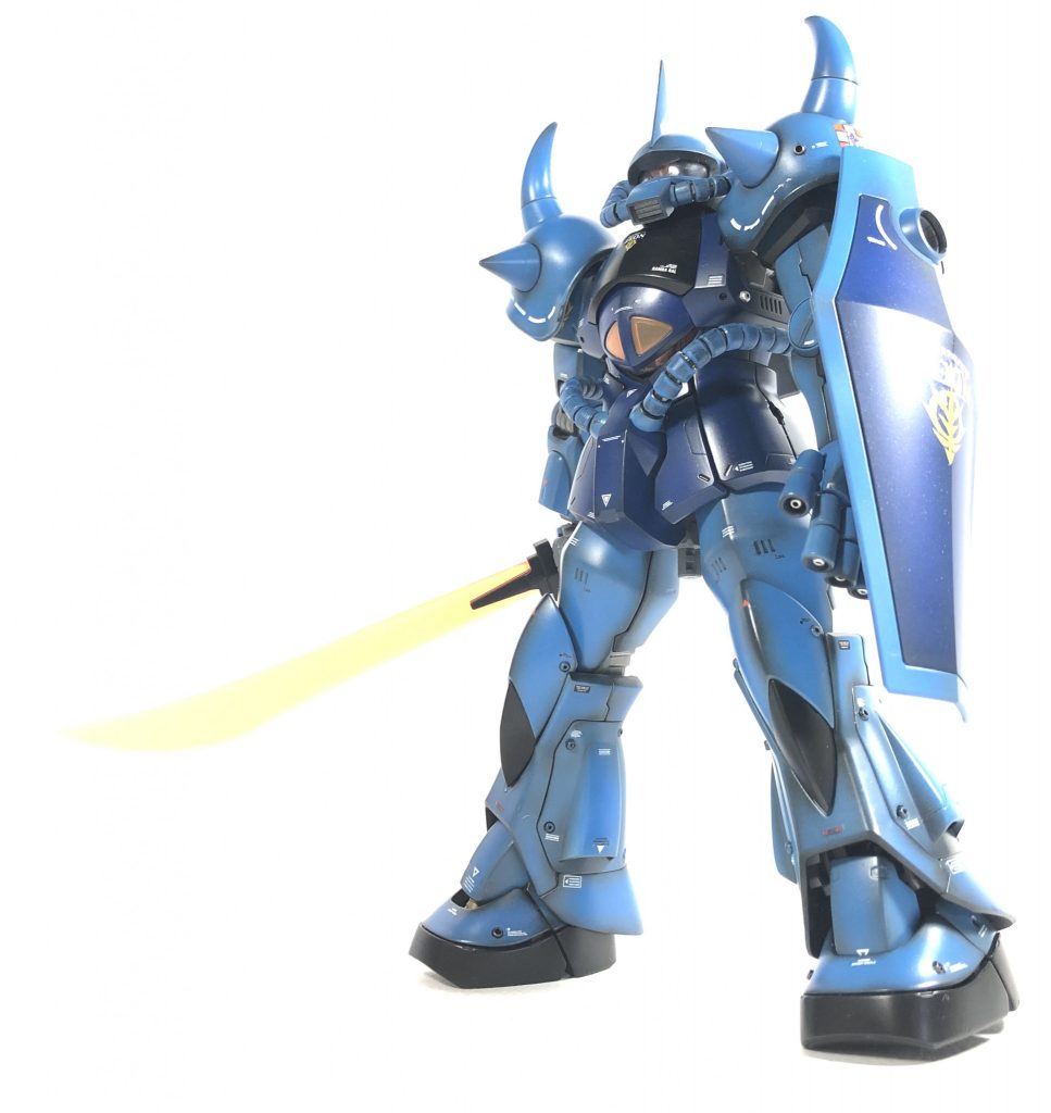 ＭＧ　MS-07B グフ Ver2.0　ランバ・ラル専用機–2枚目/制作者：@HIRAMASAZAN