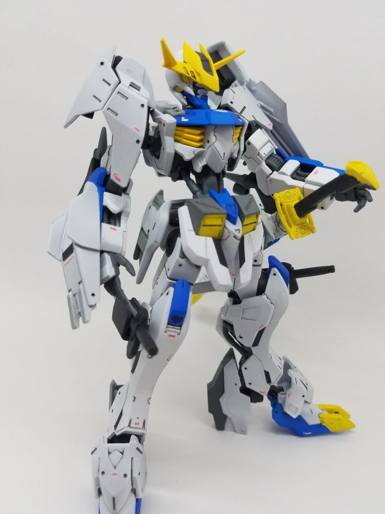 前々からバルバトスに刀をつけてみたかったんです。