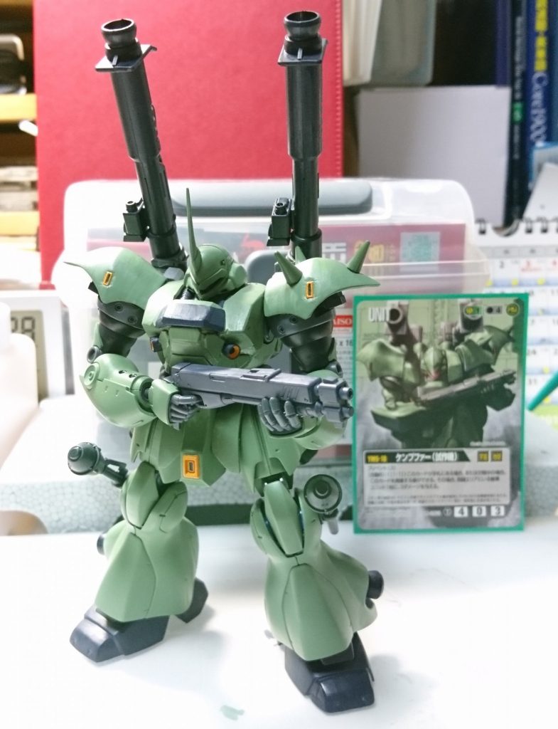 [完成図]
初めての改造作品だったんで、組み上げるまで上手くいってるかかなり不安でした💦