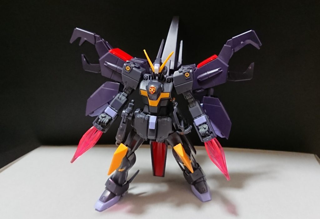 第２形態。

[総合スペック]8.5と断定。

後に運営との関わりを自ら断ち孤立する。
この形態は機体が装備しているミサイルポッドの数を増やし、推進力を増加させていた。
しかし第２形態は実戦で１度しか運用せずすぐさま機体は新たな改修を施し、クロスボーンガンダムX２改surviveは完成する。