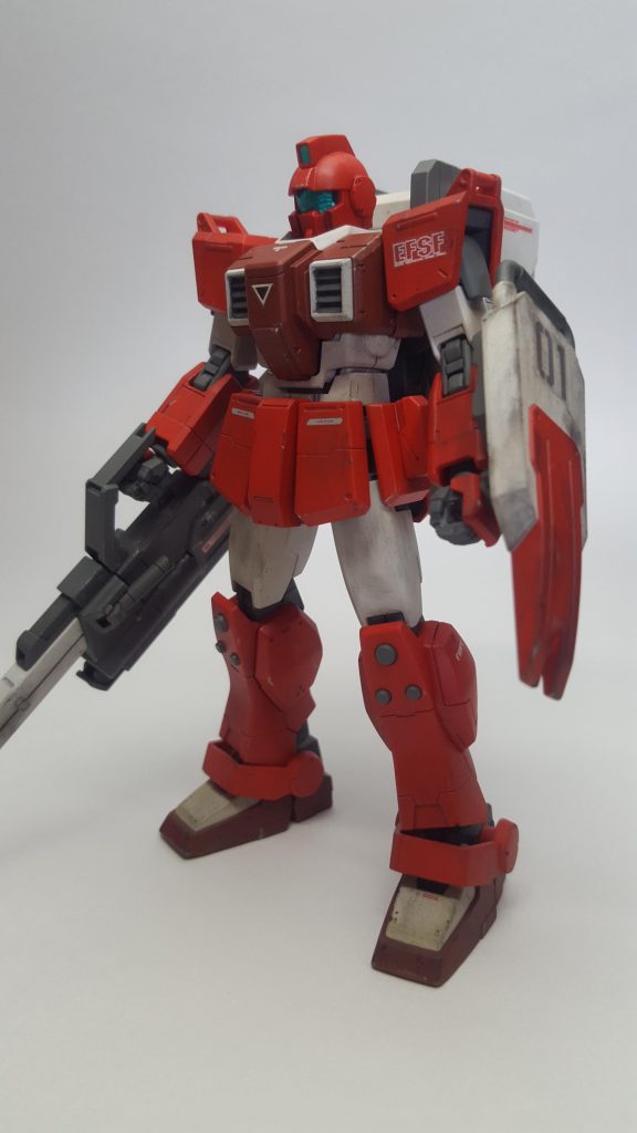 宇宙世紀0089…
様々な新機体が生まれる中、旧式となった陸戦型ジムの性能は、もはや戦闘状況下での活躍の場はなかった。
そんなジム達はパイロット候補生の練習機になった機体、民間作業用に回される機体など、その活用方法は多岐に渡っていた。
この消防機のジムも、新たな活躍の場を与えられた機体である。
『人を助ける』ただそれだけを目的として…