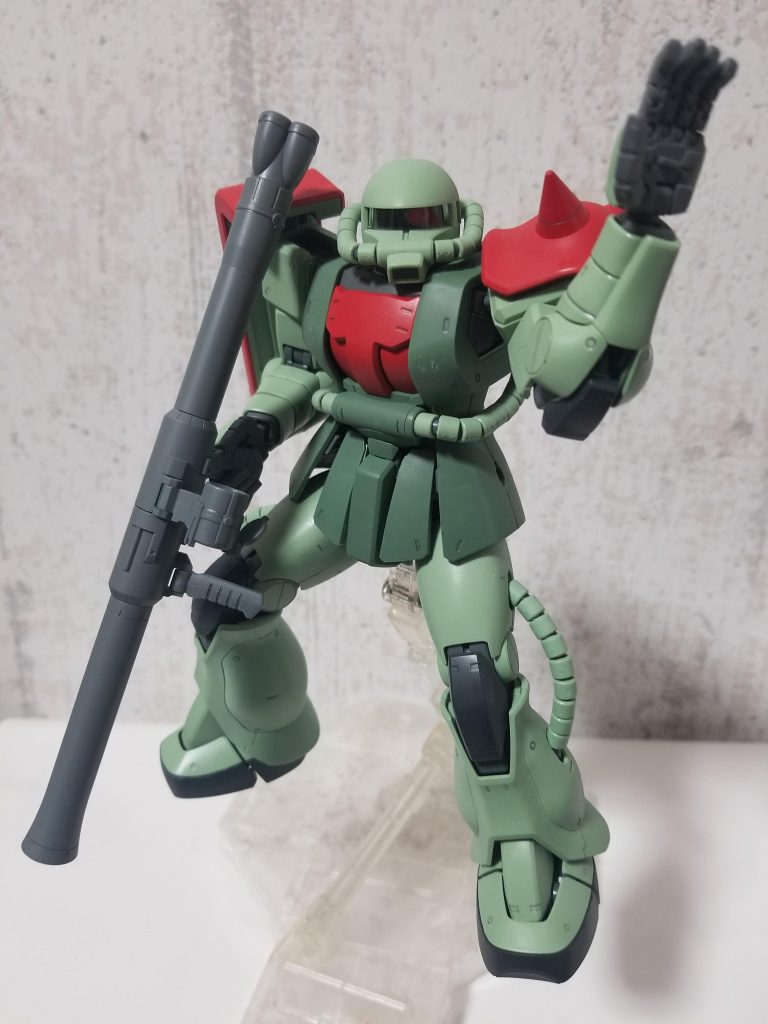 アクションポーズ②
旧1/144のボックスアート風