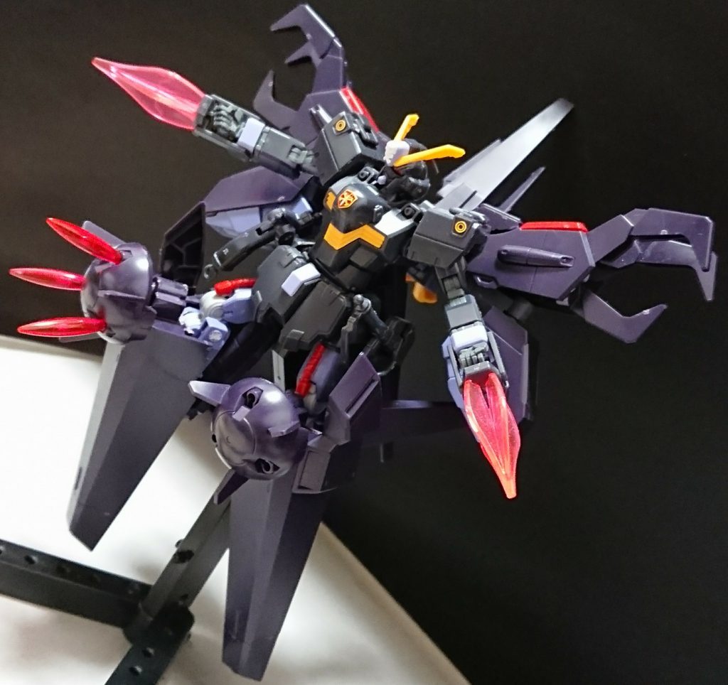 機体(本体)は損傷を受けずにアリオス・ニコードを戦闘不能にした。
戦闘不能にはしたが操縦者の気まぐれか撃破には至らなかったようだ。

この機体は数々の偉業成し遂げられる素質を持っている・・・。

現在までの戦績
多数のMS撃破。
アリオス・ニコードを倒す。
B(ビルド)S(サテライト)セイバー(GUNSTAに投稿済み)を中破。