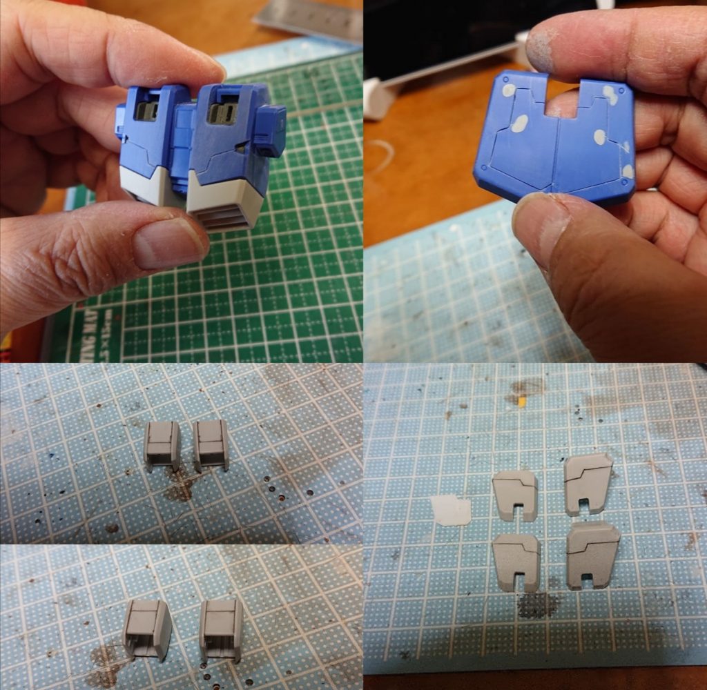 追加で新規のスジボリをしてます。