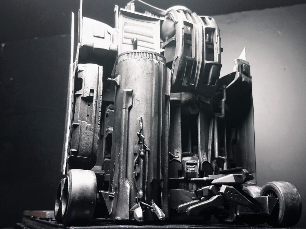 裏側はシンプルに