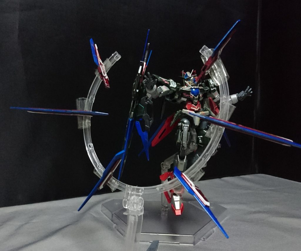 GNソードビット(ダブルオークアンタより)
土台はAGE-FXから借りました