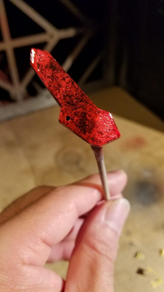 初めてのラップ塗装でしたが楽しかったです♪