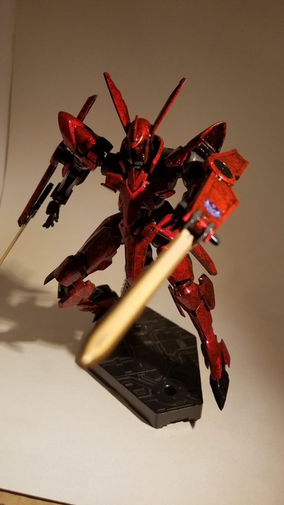 鉄血の最優良キットだけあって組み立てが楽なのによく動く&カッコいい❗