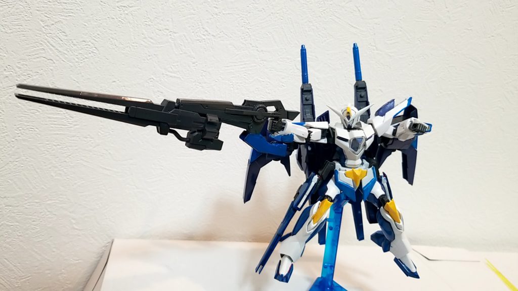 GNロングバスターライフル
本機のメインウェポン
射程距離に優れている