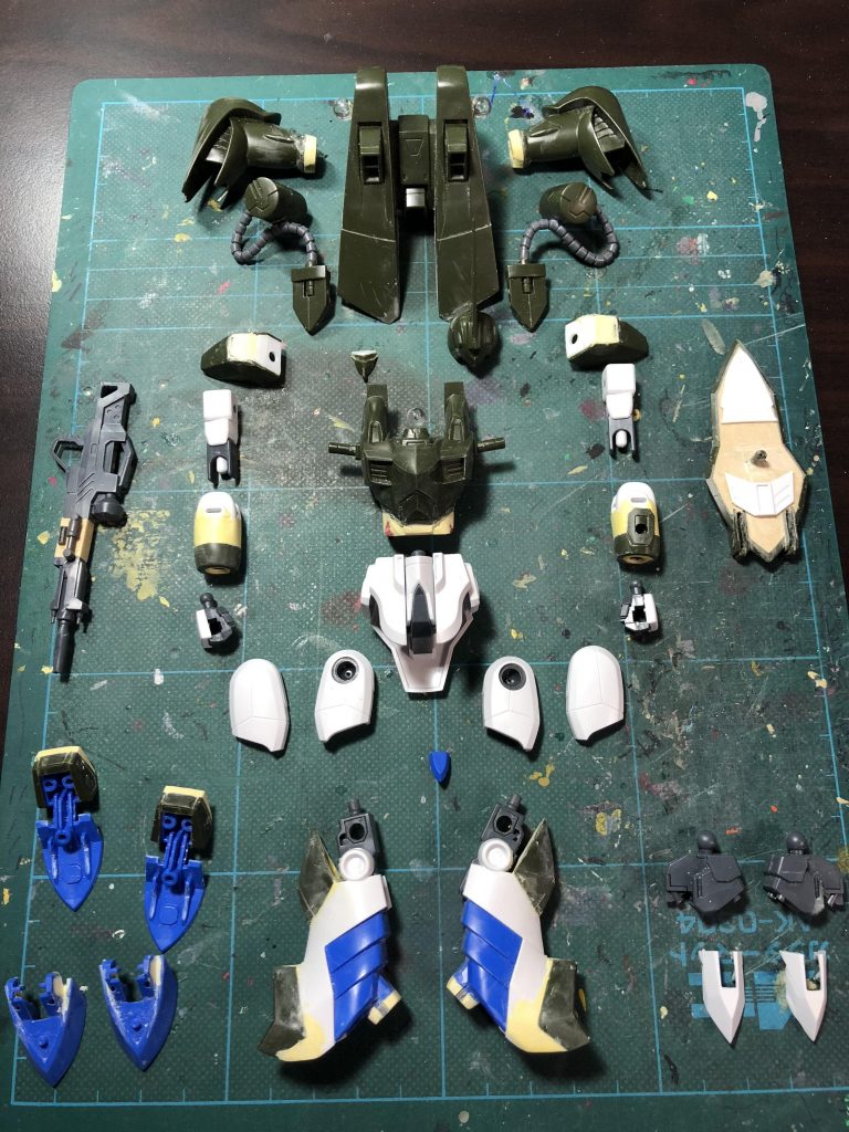 全ての改造終了(￣^￣)ゞ
この後、サフ吹いて色塗って完成👍