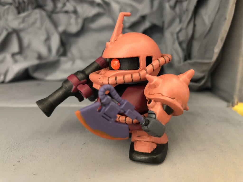 ヒートホーク、思ったより綺麗に塗れました^_^