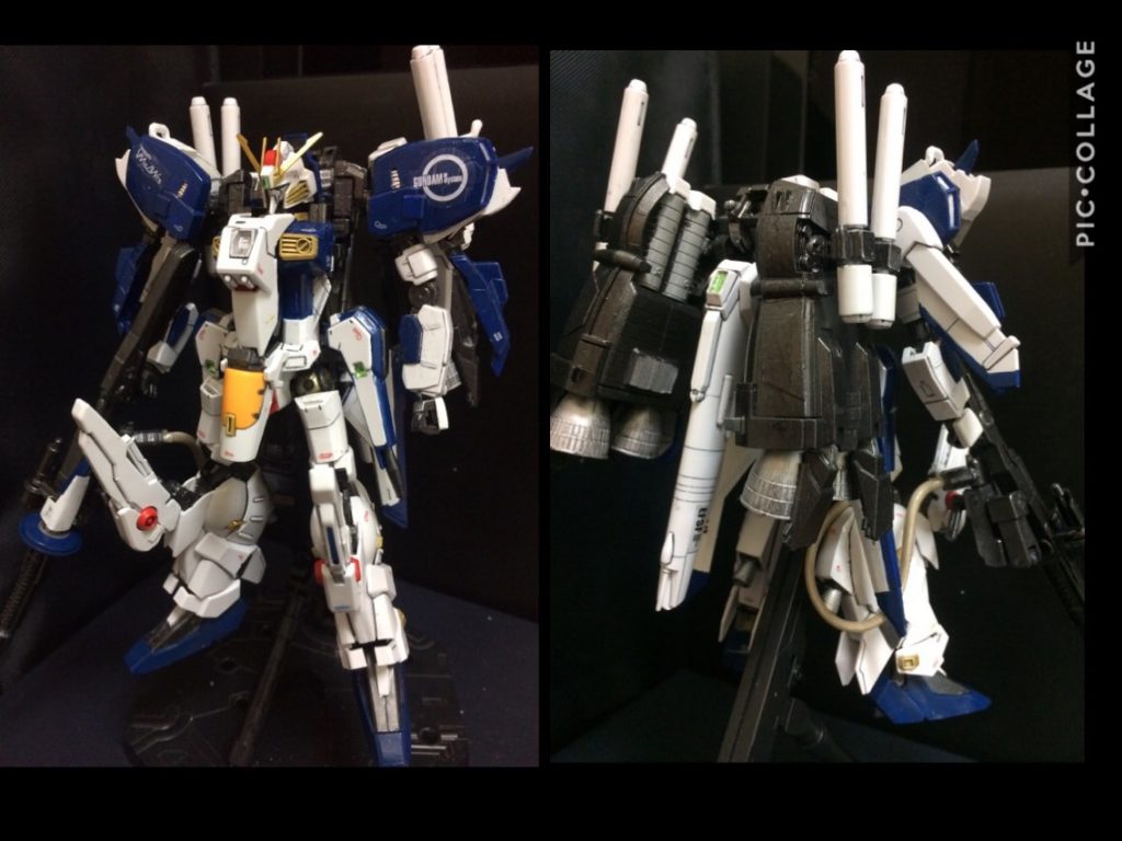 機体解説
型式番号MSA-0011(04)[Ext]。

Ex-Sガンダム（イクスェス・ガンダム、Ex-S GUNDAM）は、Sガンダムの強化装備形態。正式名称はExtraordinary-Superior ガンダム（エクストローディナリィー-スペリオル・ガンダム、Extraordinary-Superior GUNDAM）である。本来のEx-Sガンダムは、他のMSに見られるフルアーマー形態とは異なり、Ex-S時に追加される部品は「Gクルーザー」と呼ばれる巡航形態を構成するための装備として、Sガンダム本体と並行して設計されているが、本機では追加部品無しでのGクルーザーへの変形が可能である為、あくまでSガンダムの強化形態としての装備となっており、Sガンダム インプルーヴメントの開発・製作に気を良くした、開発責任者のoyzが調子に乗って作成したものである。その為、HGのEx-Sガンダム(税別2,000円)を追加購入する事となり、開発費が当初の予定の倍近くになってしまったが、後悔はない...、ぼくは後悔はない...。