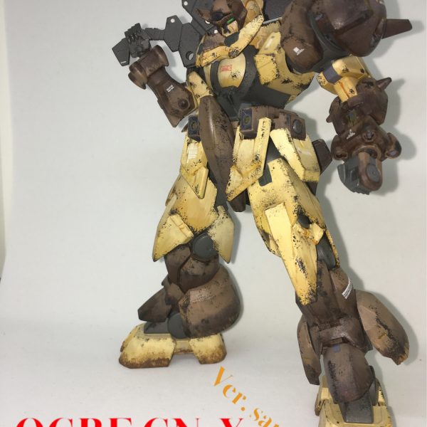 【筆塗り】HGBD オーガ刃-X 砂漠仕様