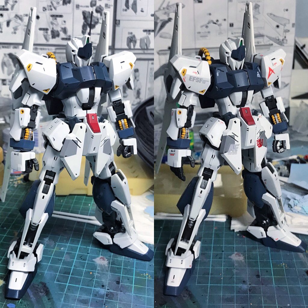 Before and after the dacles work