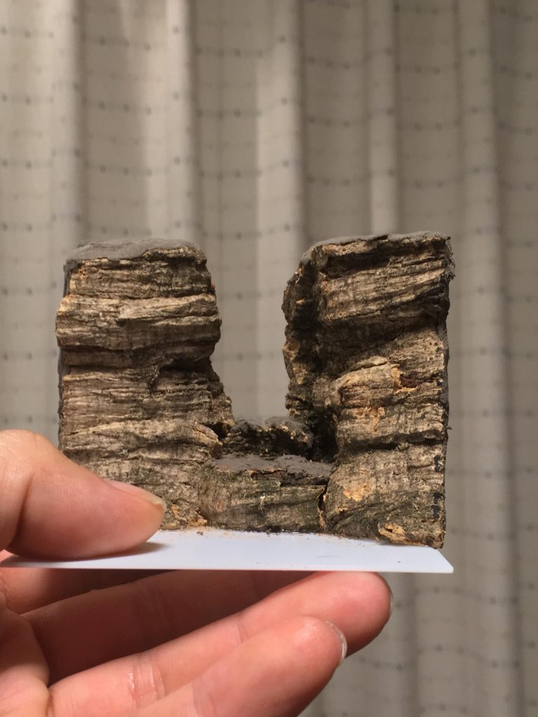 1/100コアファイター ジオラマ–2枚目/制作者：ゆうすけ&かずま