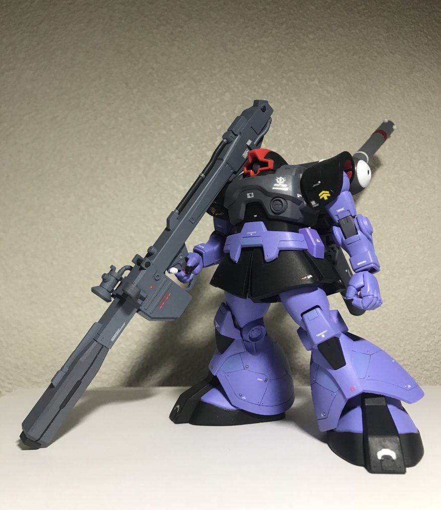 塗装後。ファレホの筆塗りです。この後、ガッツリ汚しました♪