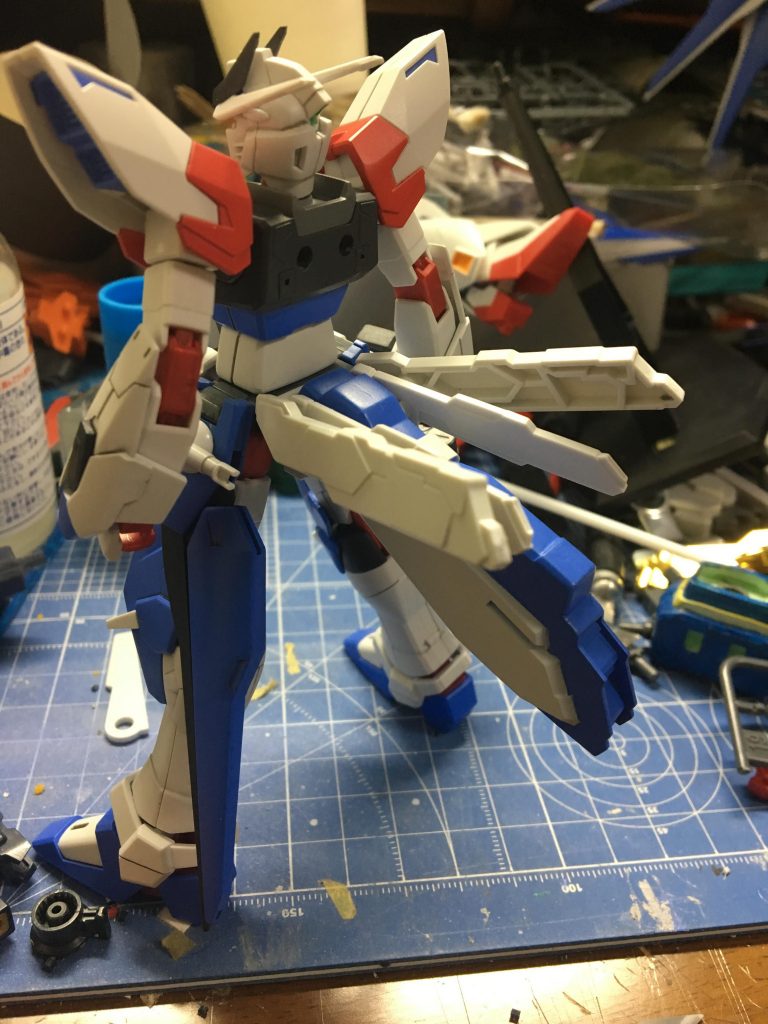 塗装までして結局悩んだ末にボツ案になりましたがテールスタビライザーもついでにw