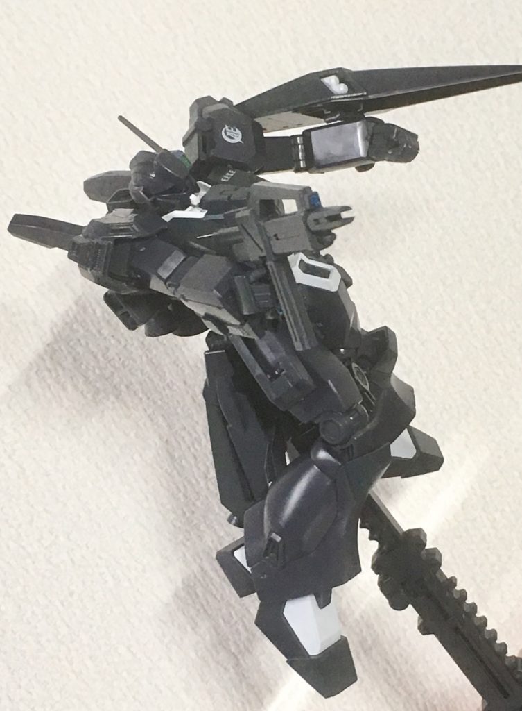 接続フレームをパージして軽装ver.