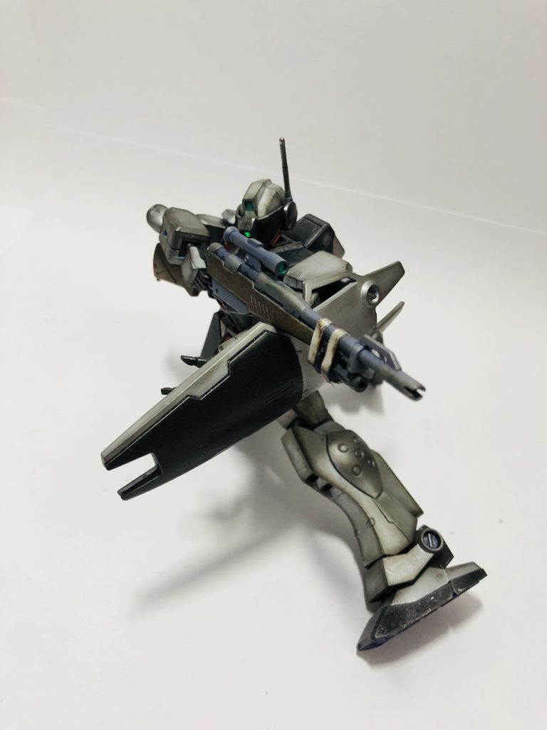 座り射撃
意地でもシールドは外さない笑