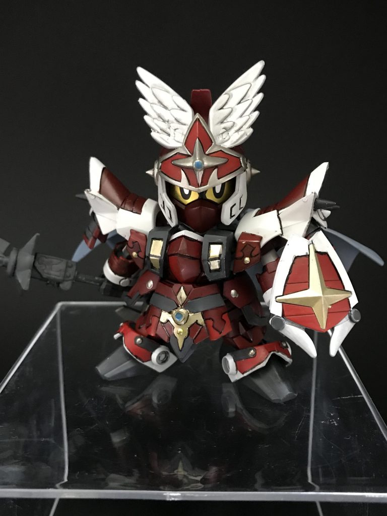 皇騎士レッドガンダム–2枚目/制作者：すし@ガンスタ